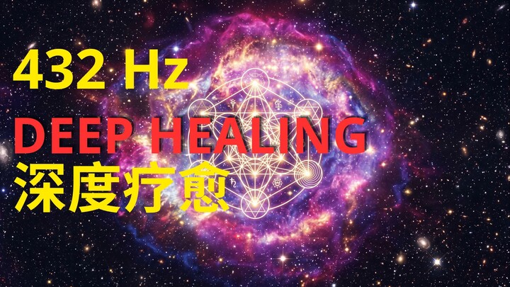 432Hz深度疗愈音频 + 柔和雨声 | 深度冥想、助眠与舒缓压力 (FloraBrazilis)