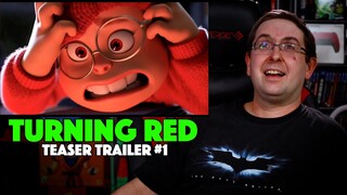 REACTION! Turning Red Teaser Trailer #1 - Sandra Oh Pixar Movie 2021