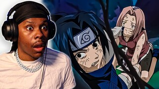 SASUKE VS OROCHIMARU!! - Naruto Episode 25, 27 & 28 REACTION!