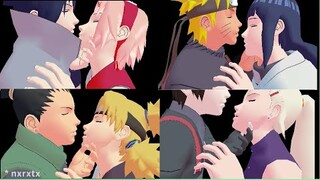 Lovers【NARUTO MMD】NARUHINA*SASUSAKU*SAIINO*SHIKATEMA