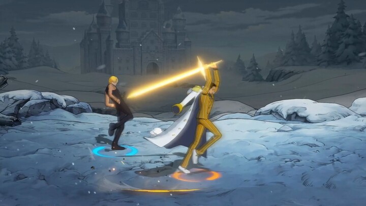 Sanji Withstands Kizaru’s Laser Beam — The Most Faithful Episode to the Manga