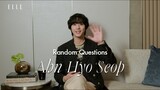 Ahn Hyo Seop On Singaporean Dishes He Wants To Try and His Night Routine  | Random Questions