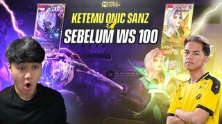 KETEMU ONIC SANZ SEBELUM WINSTREAK 100 DI RANKED! APAKAH PECAH WINSTREAK? - Mobile Legends