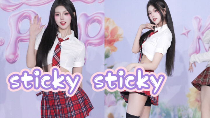 [Sticky Sticky] Hello—this dance video is worth watching over and over again.