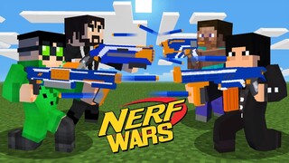 Đại chiến Súng Nerf trong Minecraft