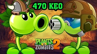 ✔️Sử Dụng 470 Nâng Cấp Mint Lên Cấp 4 Cực Khỏe | Plants Vs Zombies 2 | Hoa Quả Nổi Giận 2