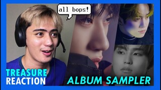 REACTION to TREASURE - 'THE SECOND STEP : CHAPTER ONE' ALBUM SAMPLER [ALL MEMBERS]