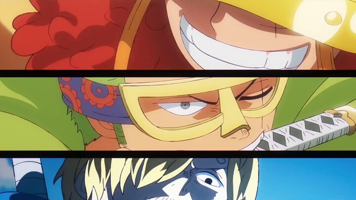 One Piece Episode 1157 | Serangan Gabungan Luffy, Zoro, & Sanji