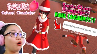 Sakura School Simulator Gameplay - Santa RAMPAGE FAIL? - Let's Play Sakura School Simulator!!!