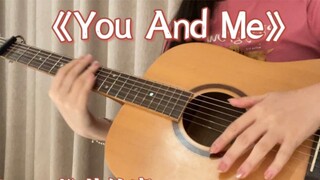 [Girls Guitar Fingerstyle] Berapa rata-rata level fingerstyle station b? Cover "You And Me"/"Kun and