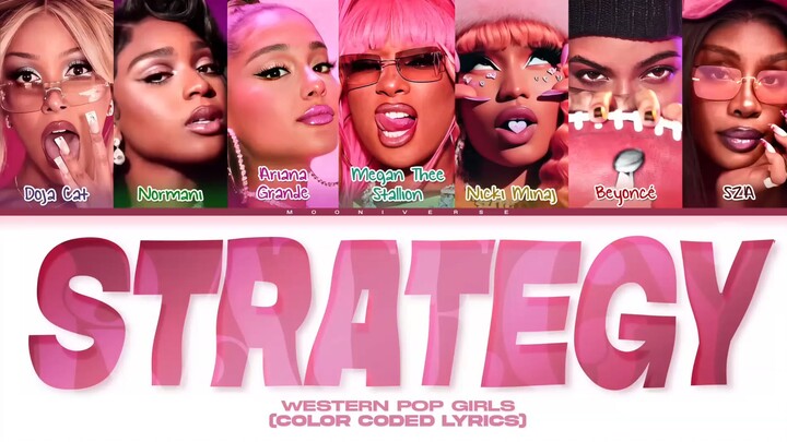 [COVER AI] Versi Eropa-Amerika dari "Strategy" (feat. Megan Thee Stallion) oleh TWICE