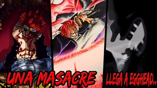 ONE PIECE 1079 | *ODA ES DIOS* El YONKOU SHANKS Aniquila a la Tripulación de KID | KUROHIGE Egghead