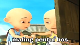 Maling pentol - parody upin ipin dubbing indo kocak