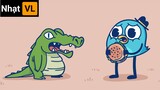 Cá Sấu Xin Ăn | Truyện Tranh Chế Hài Hước (P 494) Én Comics