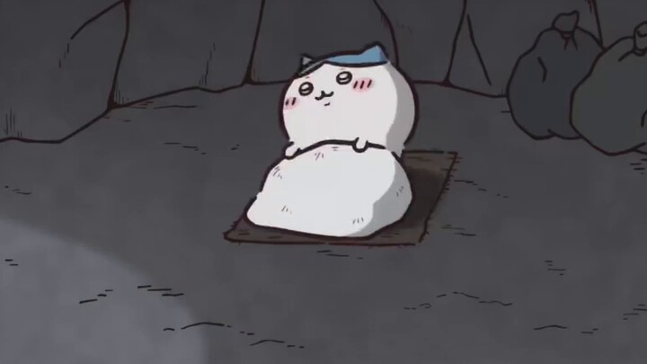 1 minute pure enjoyment version of Xiaoba's mumbling little movements [chiikawa]