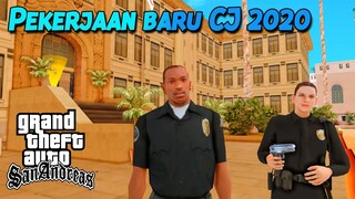 CJ Jadi Polisi Dan Patroli Bersama Bu GOOGLE | GTA San Andreas