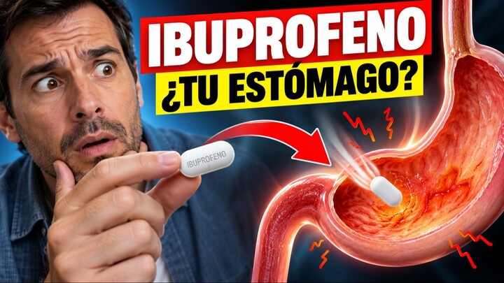¿QUÉ LE PASA A TU ESTÓMAGO después de tomar IBUPROFENO?