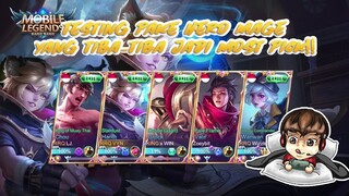 VYN : TEST PAKE HERO MAGE CORE YANG LAGI SERING DIPICK!! Ft RRQ Team - Xwin - Zoeybits