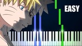 Naruto Shippuden OST - Loneliness - EASY Piano tutorial
