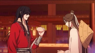 Xie Lian bet half a steamed bun with Hua Cheng, and Hua Cheng released the entire Pacific Ocean's wa