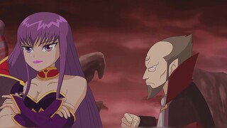 The protagonists were sucked into the darkness