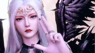 #千绞雪#国ManGoddess#cosplay Dark Qianrenxue lancang dan cantik#Seri gelap