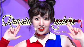 【Red Velvet】是你没见过的船新版本！圣诞小惊喜！Russian Roulette一键换装丝滑混剪！