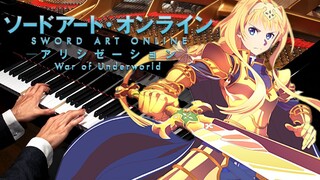 【Animenz】unlasting - 刀剑神域 Alicization War of Underworld ED 钢琴版