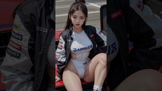 AI Art -  Racing/F1 Girl - Lookbook