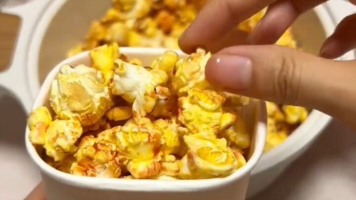 New Year snack lineup: homemade cinema-style popcorn at home 🍿️