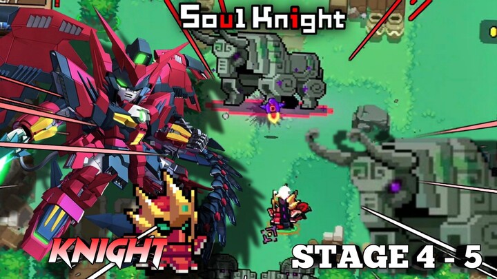 Knight | Bukan Boss Cuma Kroco, Tapi Badannya Segede Bos ☠️ | Stage 4 - 5 - Soul Knight