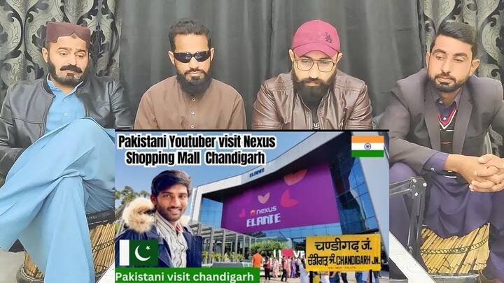 Pakistani Youtuber visit Nexus Elante Shopping Mall Chandigarh INDIA --Piyarooram #PakistaniReaction