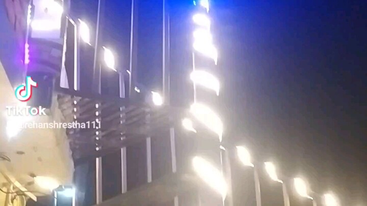 rope light installation done