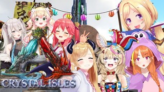 【ARK:Crystal isles】視聴者鯖観光からのホロ鯖ムキロゼパークで豪遊【ホロライブ/アキロゼ】