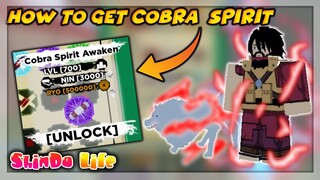 Getting Cobra Spirit Awaken l Location in Shindo Life