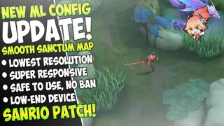 Latest! Sanctum Island - Smooth Map Config - Guarantee 60 FPS! Overcome Lag in Mobile Legends
