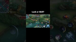 luck or skill