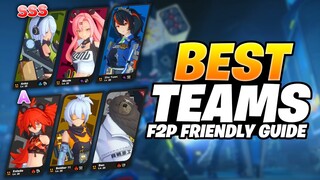 BEST ZZZ TEAMS! Zenless Zone Zero Best Teams Tier List | F2P friendly guide