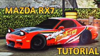 How to make a mazda rx7 livery| Car Parking Multiplayer