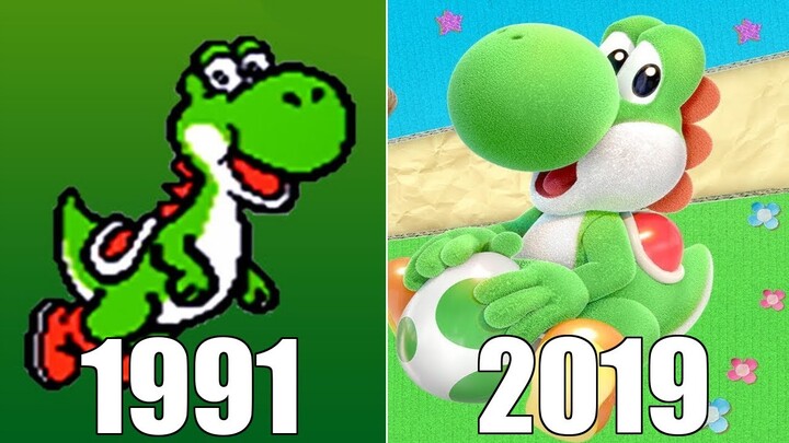 Evolution of Yoshi Games [1991-2019]