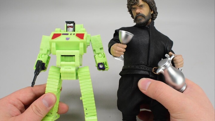 Tyrion lewat dan mengumpat, unboxing mainan Transformers SS86 Hercules Bulldozer