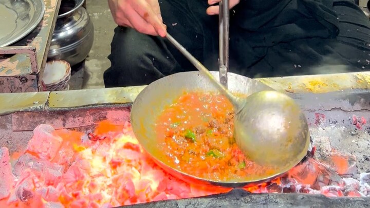 Skewers turned into boiled skewers