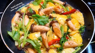 NẤM ĐÙI GÀ nấu món chay này ăn hoài không ngán | món chay | vegan recipes