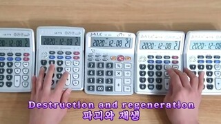 进击的巨人第四季OP 计算器演奏版 【油管搬运】