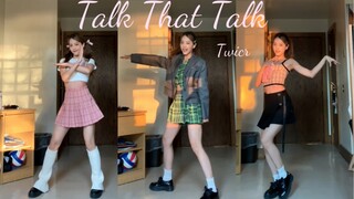 Talk That Talk-TWICE | Semua lagu dengan kostum berbeda dan tarian ulang | Sudut kamera tetap tanpa 
