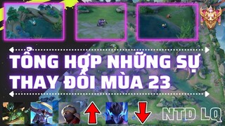 Tổng Hợp Thay Đổi Liên Quân Mùa 23 Phiên Bản Rừng Nguyên Sinh - Cập Nhật Liên Quân Mobile Mùa 23 NTD