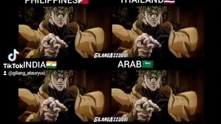 Jotaro Vs Dio Dub Jawa sunda 12 bahasa