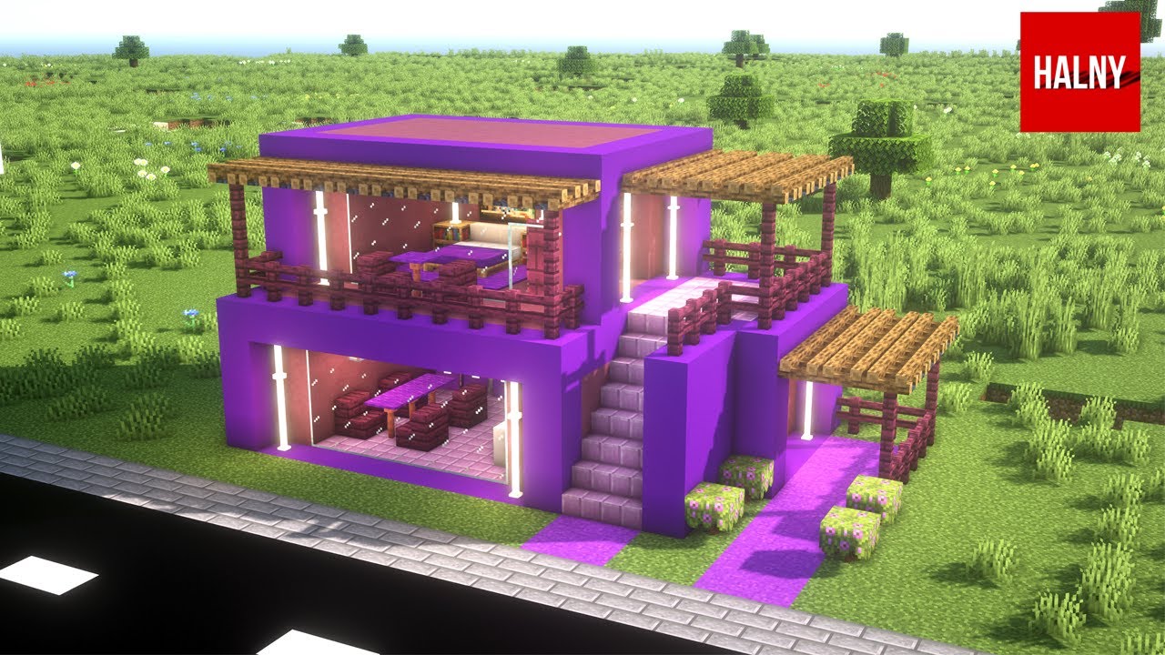 Build you a very nice minecraft house by Warpython