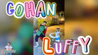 LUFFY DAN GOHAN JUTSU DANCE BARENG‼️