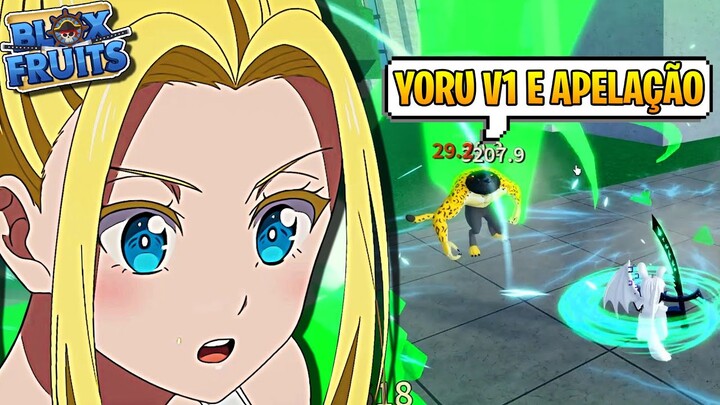 🌟 A YORU V1 me SURPREENDEU com esse COMBO no BLOX FRUITS 😱💥🚀